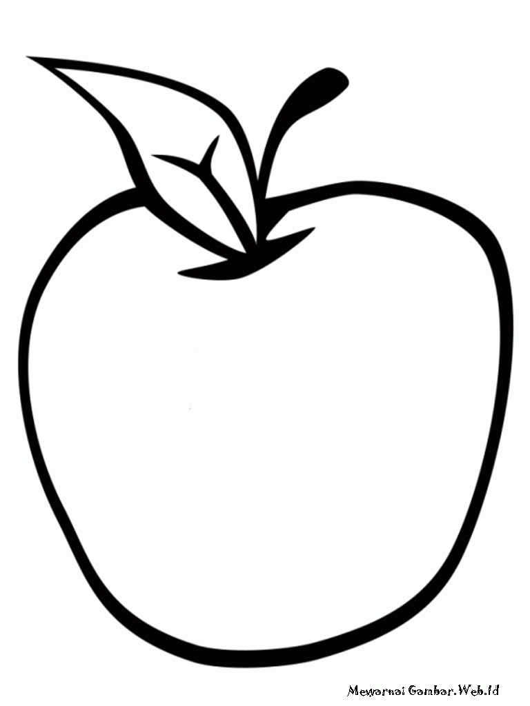 Картинка раскраска яблоко: Яблоки Раскраски распечатать бесплатно.