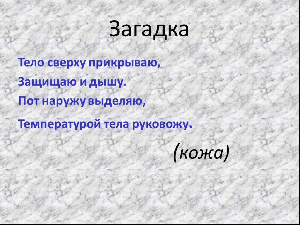 Загадки человека: Загадки с ответом человек