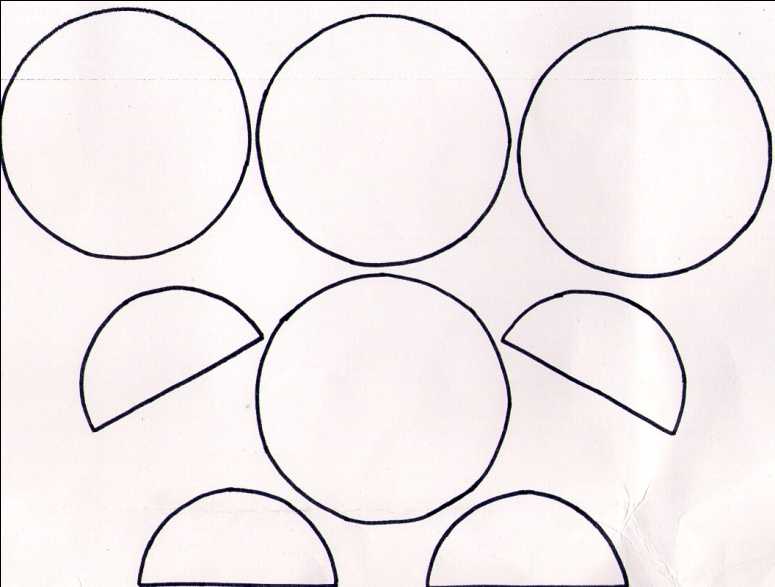 Аппликации из кругов шаблоны распечатать: Аппликации из кругов шаблоны распечатать