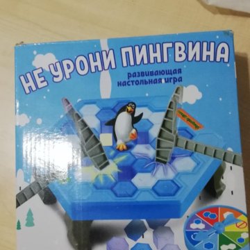 Не урони: "Игра настольная "Не урони пингвина" (PT-00858)" купить настольные игры