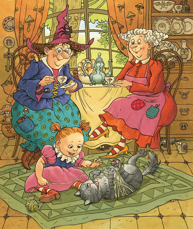 Сказка про бабушку: Детская сказка про бабушку