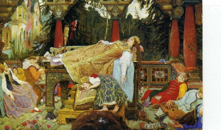 Русская народная сказка о спящей царевне: Спящая царевна сказка читать онлайн