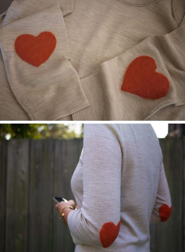 На рукава свитера заплатки: 9 идей с инструкциями — BurdaStyle.ru