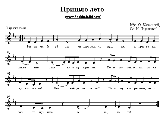 Детская песня о лете: Детские песни про лето слушать и скачать бесплатно