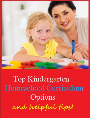 top homeschool kindergarten curriculum options