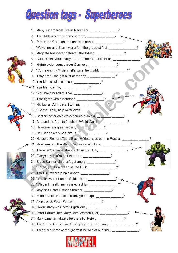 Загадки для детей про супергероев: Загадки про супергероев для детей с ответами
