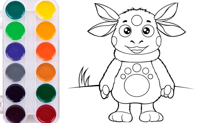Раскраска онлайн для малышей 3 лет: Раскраски для детей 3-7 лет, играть онлайн и распечатать картинки