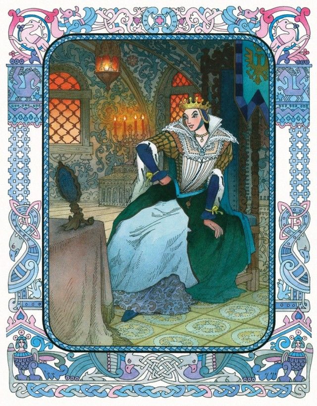 Сказка пушкина семь богатырей и спящая царевна: Читать сказку о мёртвой царевне и семи богатырях онлайн