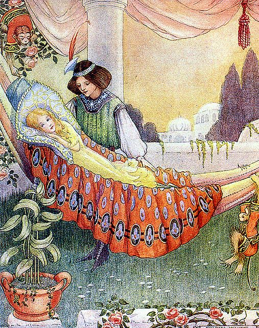 Русская народная сказка о спящей царевне: Спящая царевна сказка читать онлайн