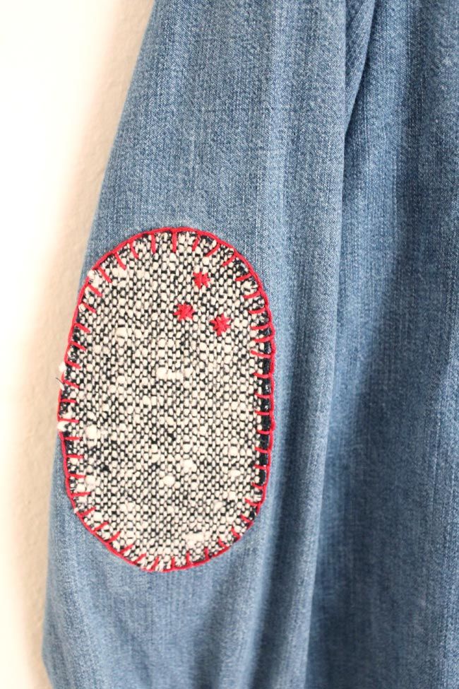 На рукава свитера заплатки: 9 идей с инструкциями — BurdaStyle.ru