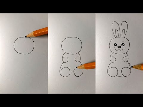 Как рисовать зайчик: Как нарисовать зайчика для детей