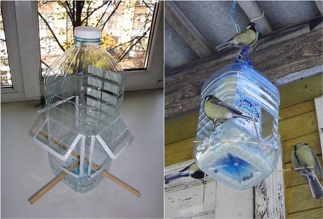 Кормушка из пластиковых бутылок: 25 классных проектов с пошаговыми инструкциями