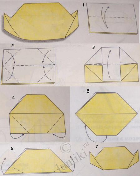 Как сделать панаму из бумаги: Как сделать шапку из бумаги