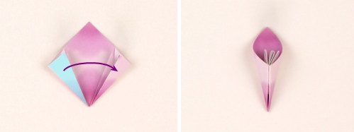 Оригами цветов из бумаги: 8 лучших схем, пошаговые фото и видео, мастер-классы