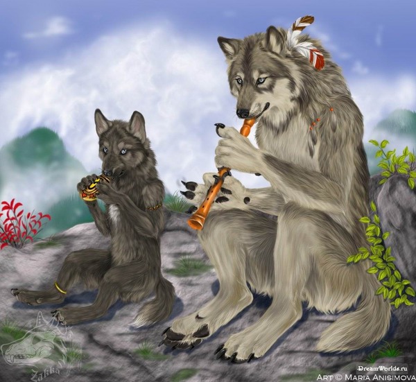 Волк и собака сказка: Сказка Собака и волк - читать онлайн