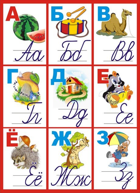 Карточки алфавит русский: Карточки с буквами русского алфавита