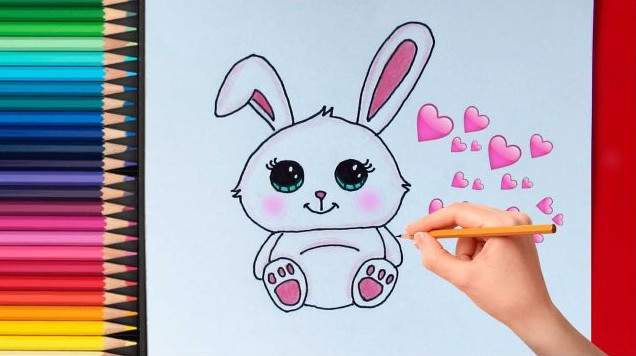 Рисунки заяц карандашом: Рисунки зайца для срисовки (100 фото) • Прикольные картинки и позитив