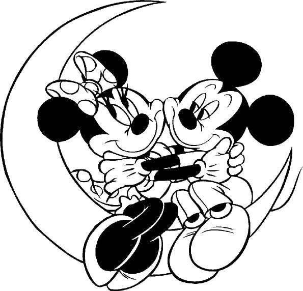 Онлайн раскраска микки: Раскраски Микки Мауса и его друзей