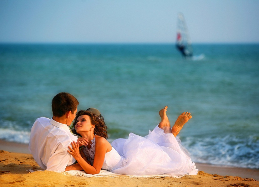 Свадебная фотосессия на пляже: Свадебная фотосессия на пляже санкт-петербург