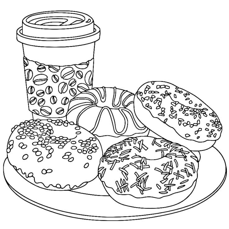 Распечатать раскраски еды: Раскраска Еда - распечатать в формате А4
