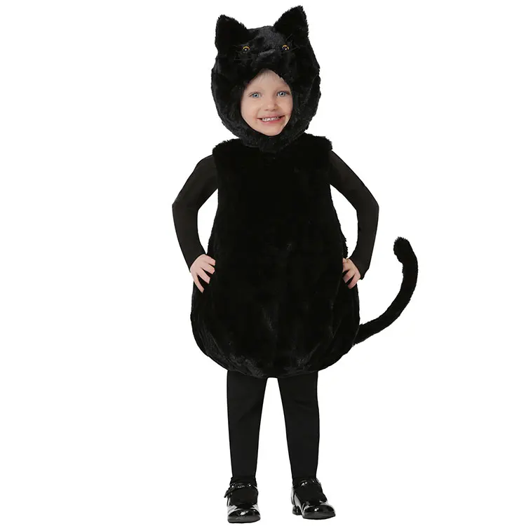 Костюм черной кошки для девочки своими руками: Костюм кошки для девочки своими руками: начинаем с ушек