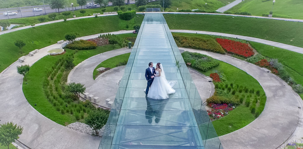 Съемка свадьбы с квадрокоптера: Съемка свадеб с квадрокоптера - Свадебная съемка с коптера