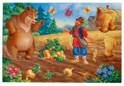 Рисунок медведь и мужик: Детские рисунки и картинки к сказке Мужик и медведь.