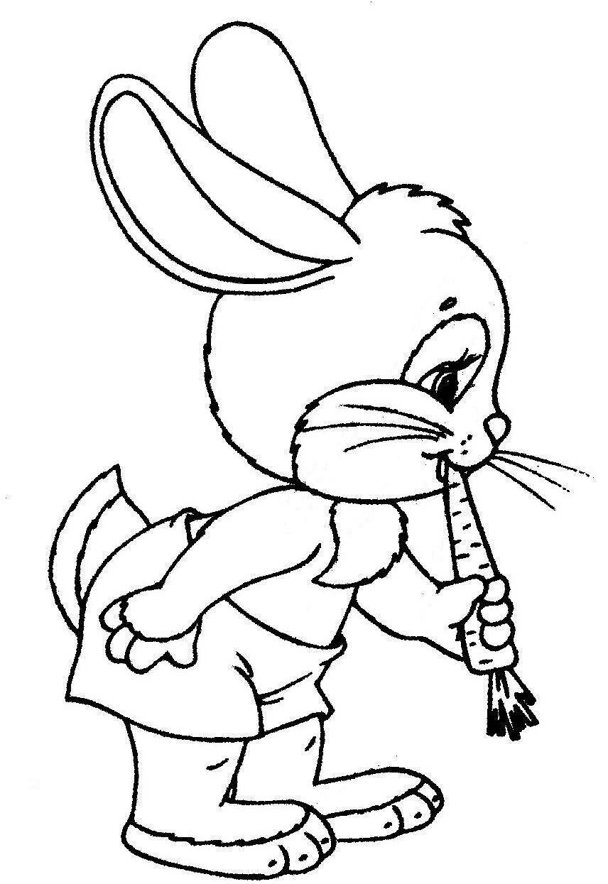 Малюнок зайчик: Картинки зайца для срисовки карандашом