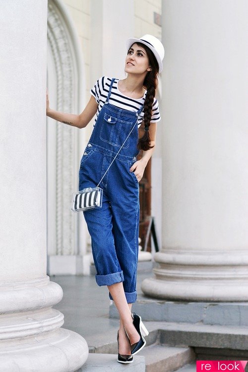 С чем носить комбинезон джинсовый: С чем носить джинсовый комбинезон (более 65 фото) – Каблучок.ру