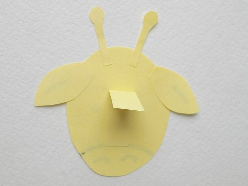Жираф аппликация из бумаги: Жираф из бумаги – поделка и игрушка – Как сделать жирафа из бумаги