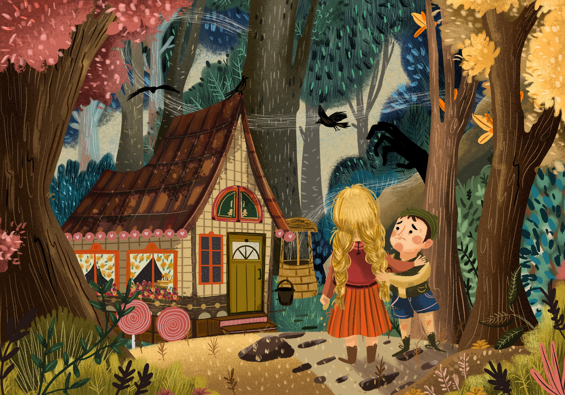 Пряничный домик шарль перро: Читать сказку Пряничный домик онлайн