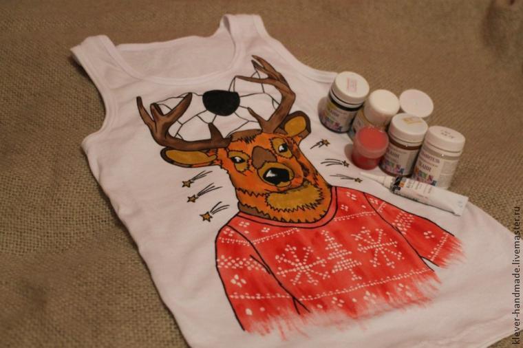 Как рисовать на футболке акриловыми красками: МК по рисованию акриловыми красками на ткани