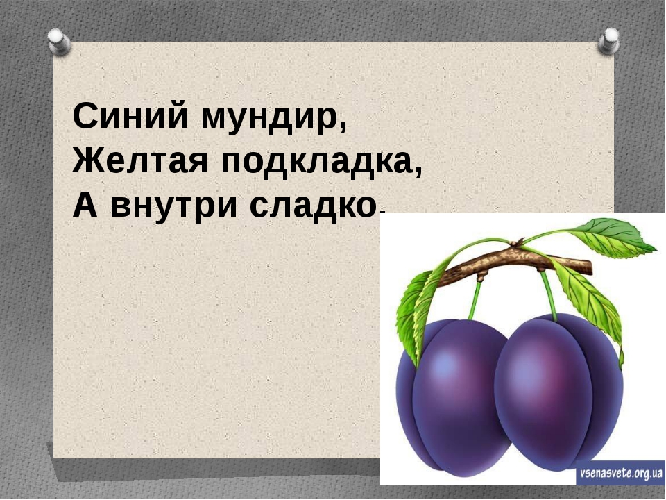 Синий мундир белая подкладка в середине сладко: Синий мундир белая подкладка в середине сладко. Загадка