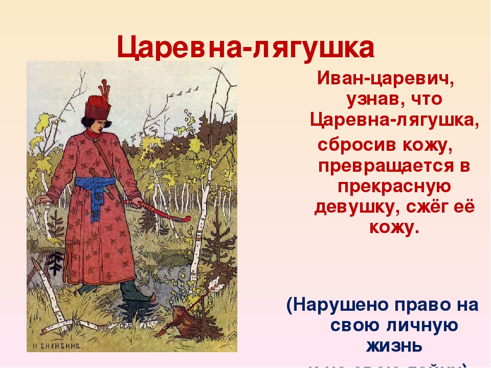 Письмо царевне лягушке: Написать письмо Ивану Царевичу из сказки "Царевна-лягушка"
План: 1. приветствие 2. вступление