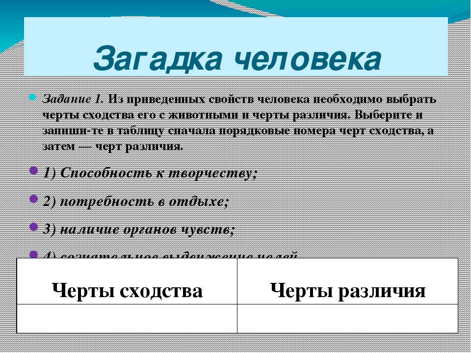 Загадка про обществознание: §1. Загадка человека (Страницы 10,11,12,13,14)