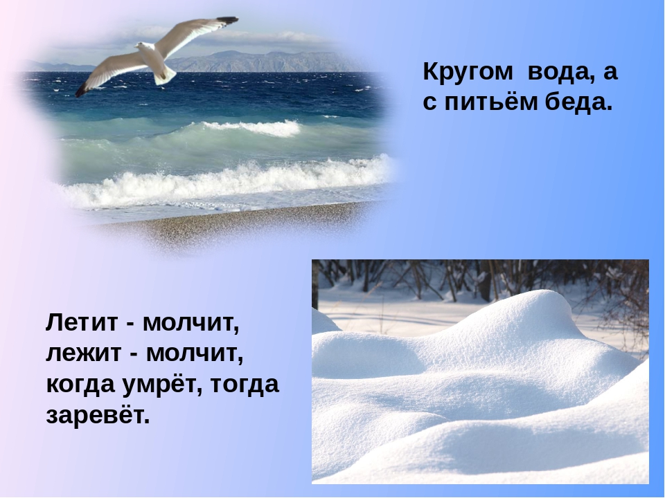 Что это кругом вода а с питьем беда: Отгадайте загадку кругом вода, а с питьем беда ? Срочно ;​