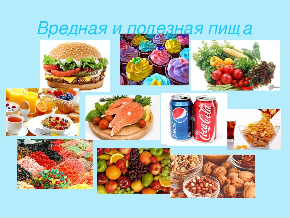 Вредные продукты питания картинки для детей: Продукты питания картинки для детей в детском саду, карточки Домана, раскраски