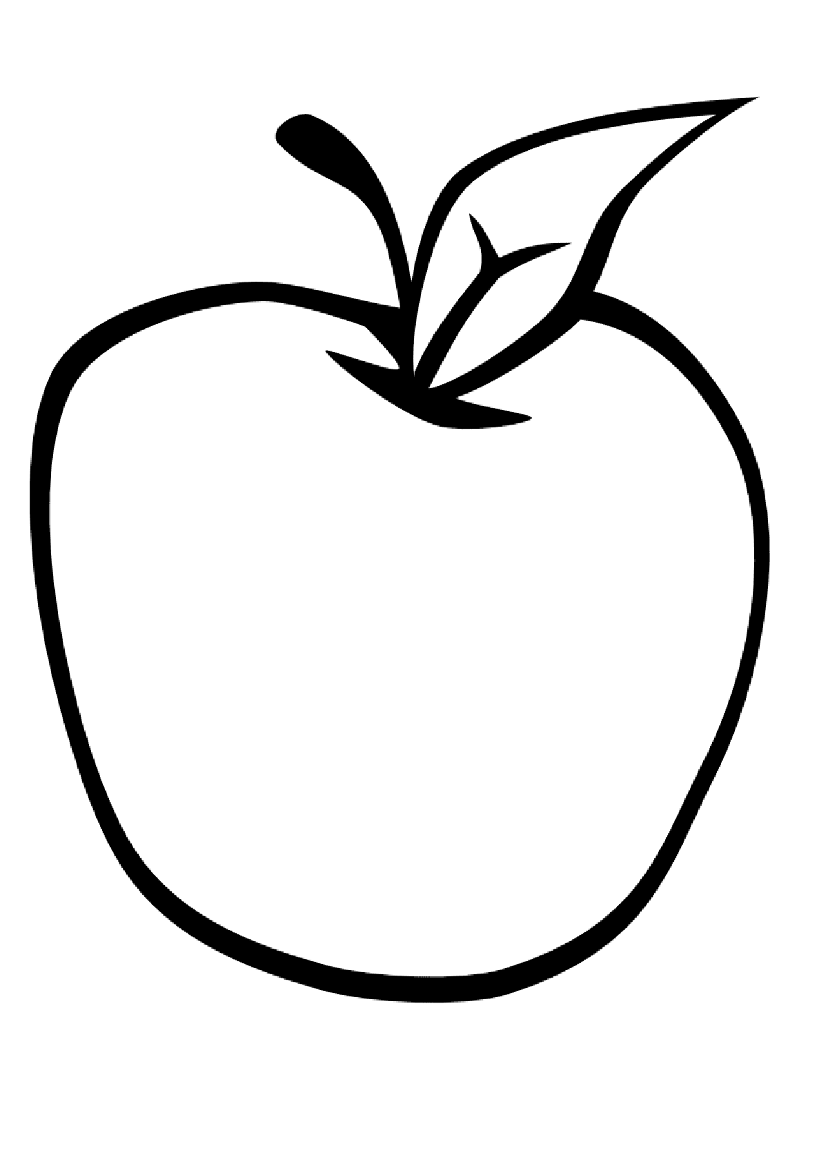 Раскраски картинки яблоко: Раскраска яблоко для детей распечать бесплатно