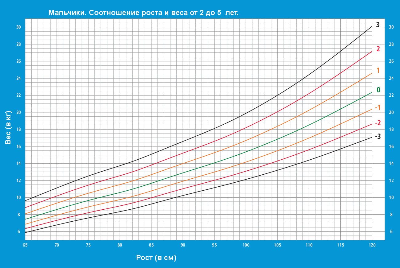 Вес и рост мальчика: Калькулятор роста и веса ребенка онлайн, таблицы соотношения роста и веса к возрасту
