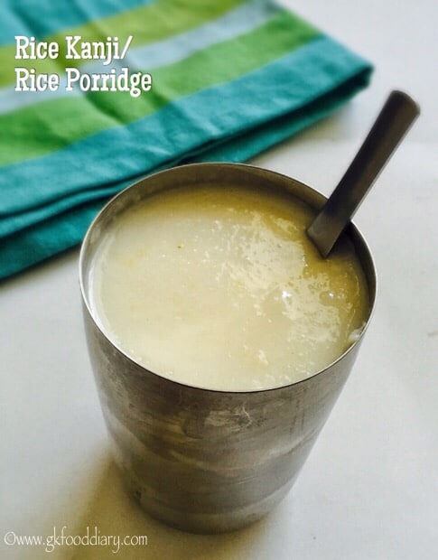 Rice Porridge Recipe