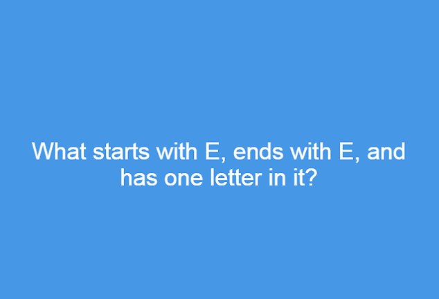 A: Envelope