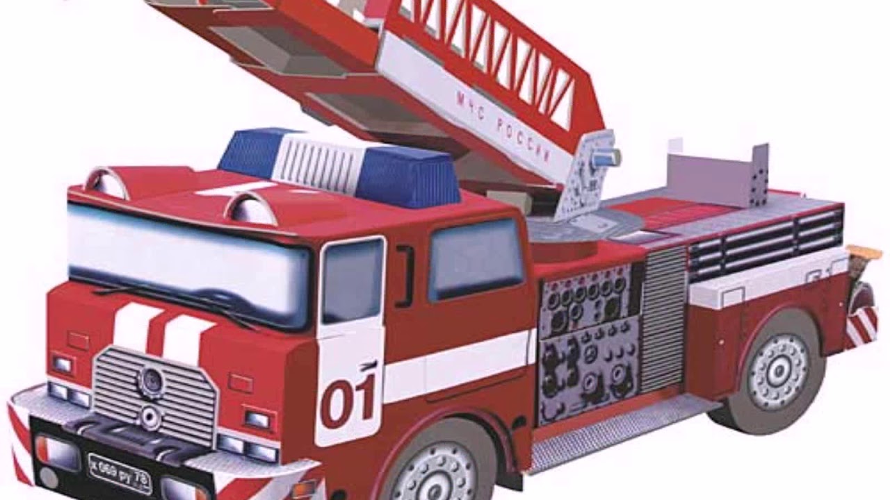 Как из коробки сделать пожарную машину: Поделка пожарная машина своими руками