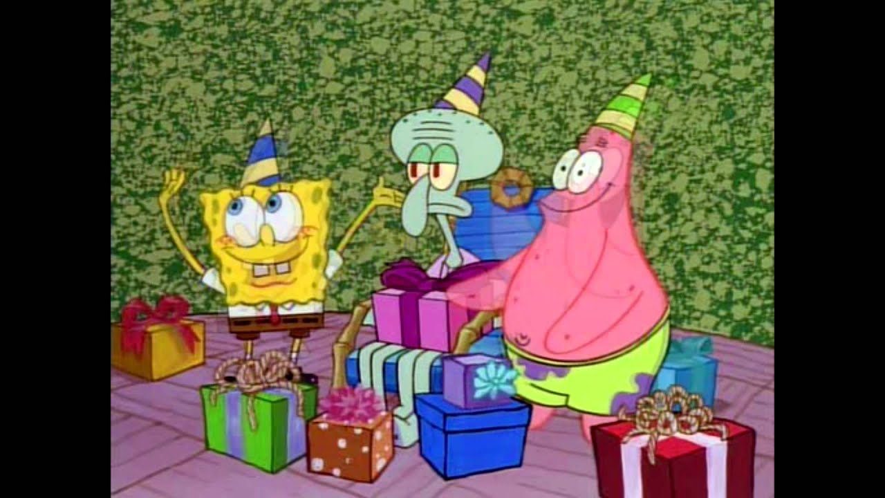 Спанч боб день рождения: День рождения Губки Боба | Nickelodeon