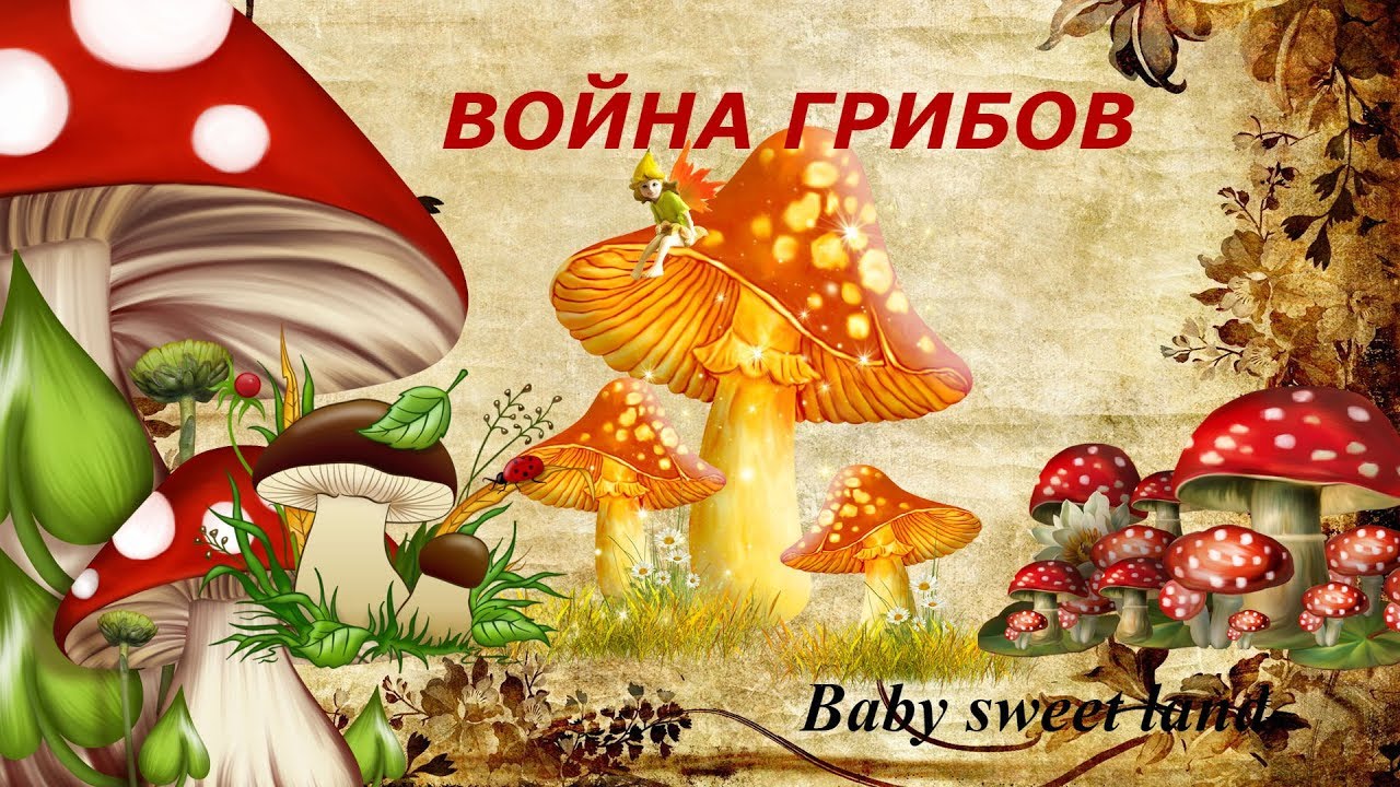 Сказка война грибов: Война грибов. Русская народная сказка