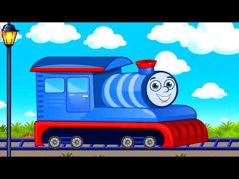 Развивающий мультик игра для малышей ПАРОВОЗИК ТОМАС - мойка и покраска! Thomas the train