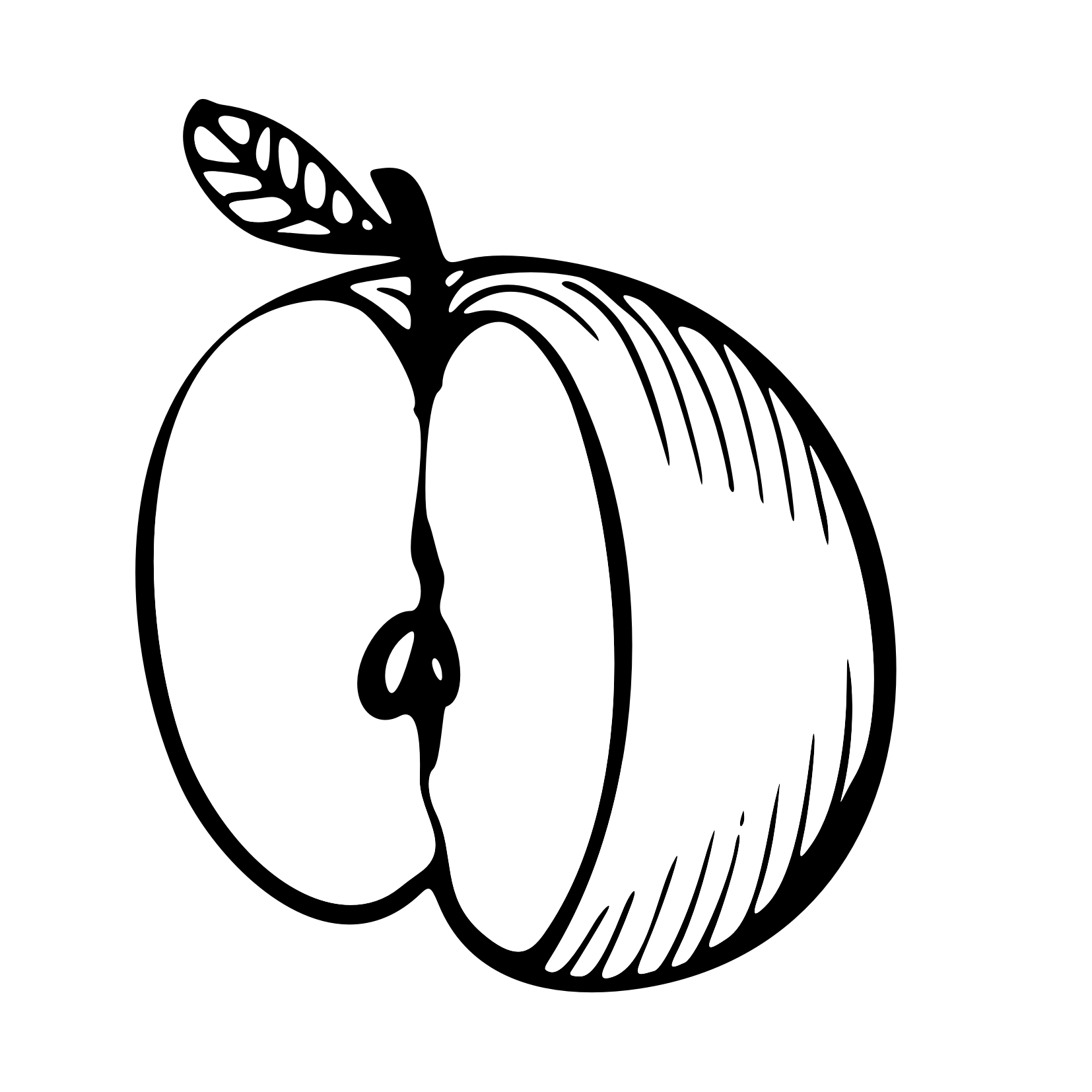 Яблуко розмальовка: Розмальовка Яблуко | Розмальовки для дітей друк онлайн