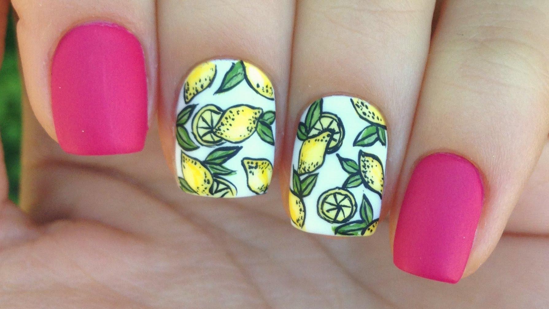 Ногти лимон: Лимон для ногтей