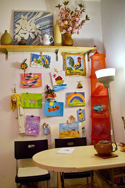 Творческий уголок в детском саду: Консультация для педагогов "Уголок творчества в детском саду"