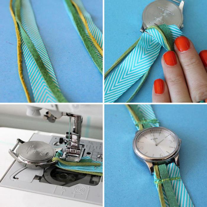 Как своими руками сделать ремешок для часов: Как сделать текстильный ремешок для часов своими руками из старых джинсов