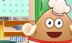 Pou: Cooking Pancakes